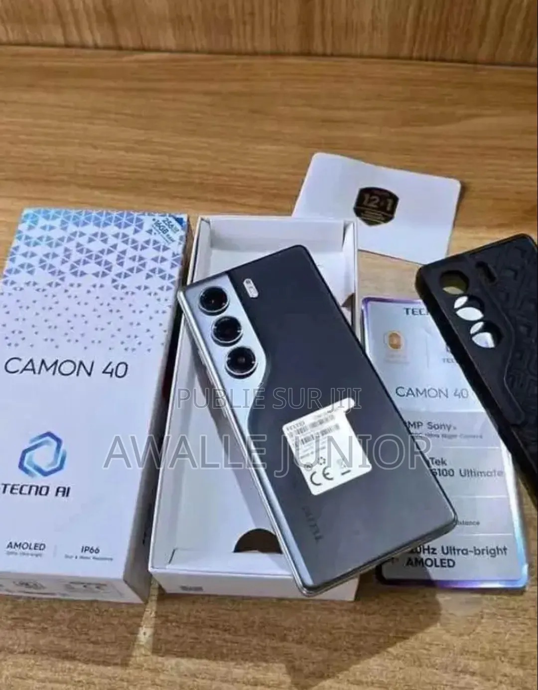 Nouveau Tecno Camon 40 256 GB Bleu