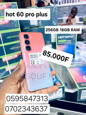 Nouveau Infinix Hot 60 Pro+ 256 GB Autre