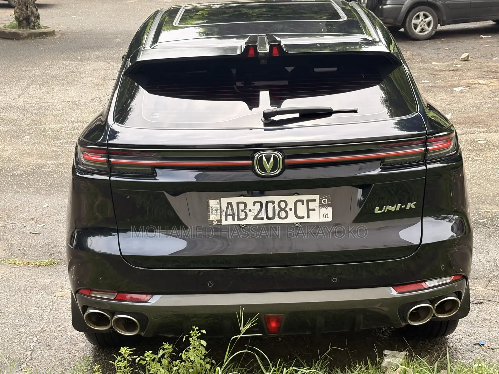 Changan UNI-K 2022 Noir