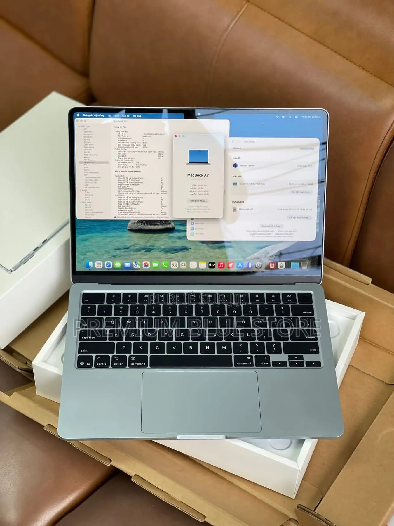 Nouveau Apple MacBook Air 2025 M4 16GB Apple M4 SSD 256GB