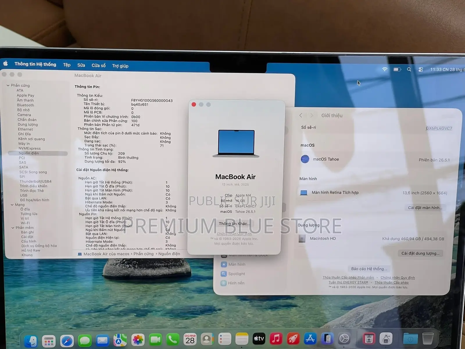 Nouveau Apple MacBook Air 2025 M4 16GB Apple M4 SSD 256GB