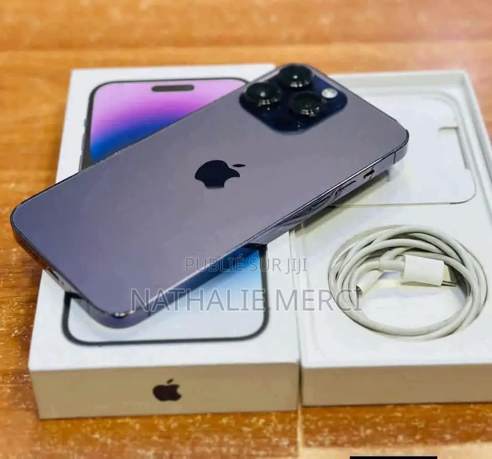 Nouveau Apple iPhone 14 Pro Max 128 GB Noir