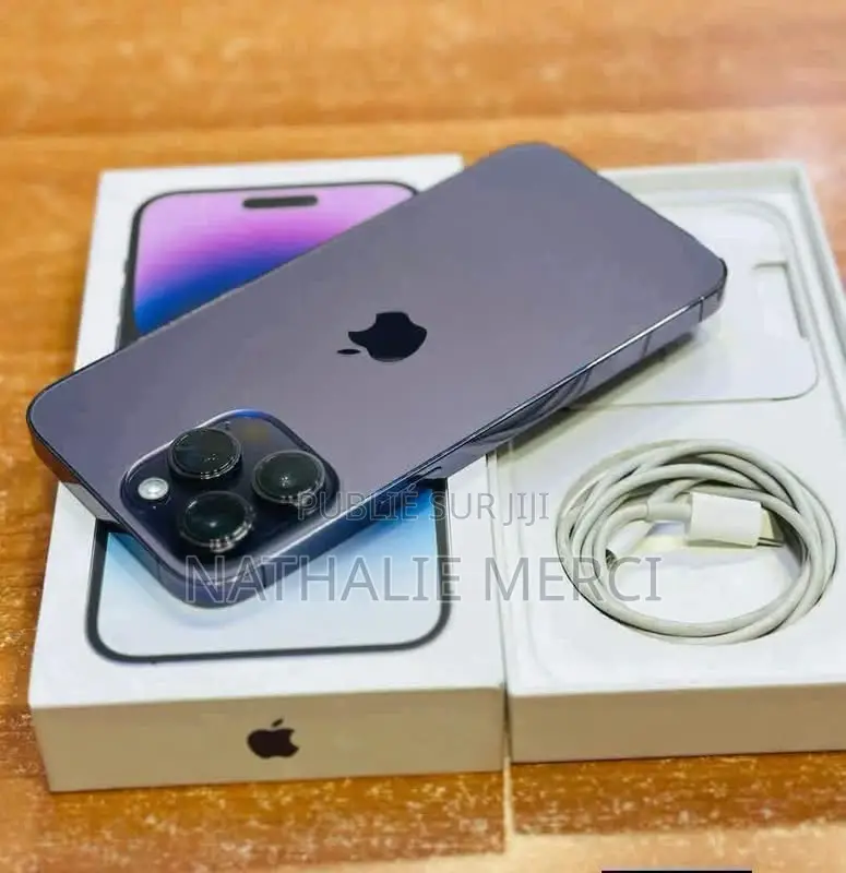 Nouveau Apple iPhone 14 Pro Max 128 GB Noir