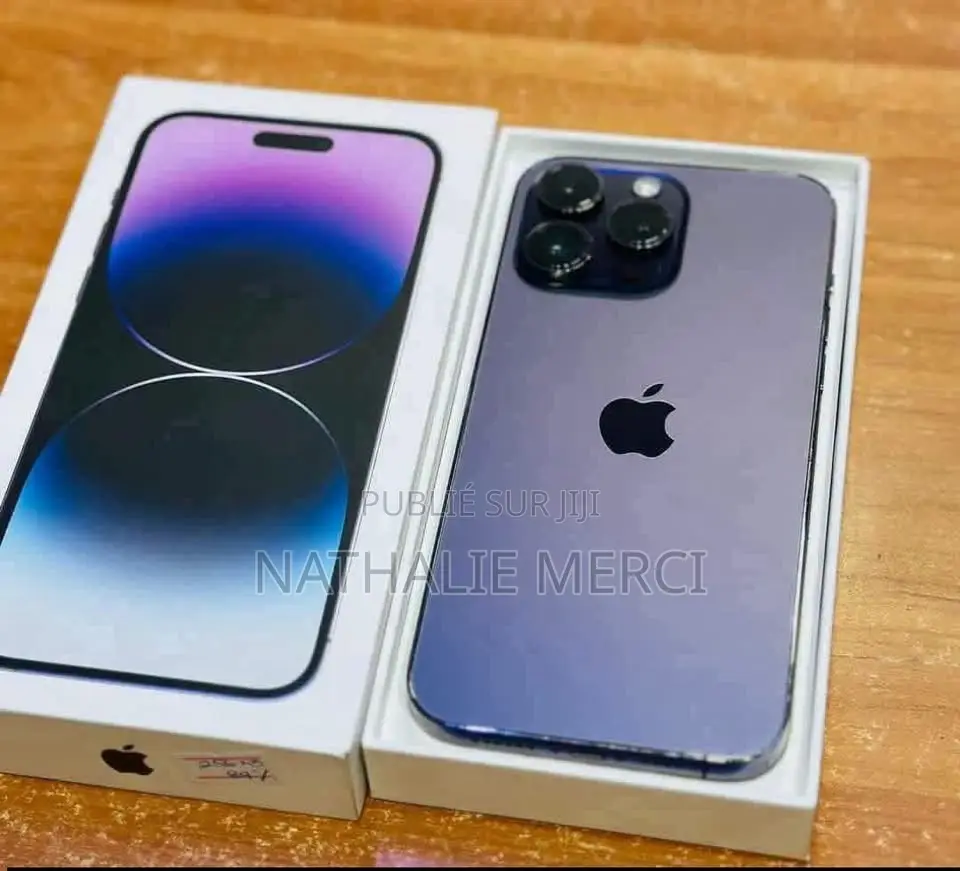 Nouveau Apple iPhone 14 Pro Max 128 GB Noir