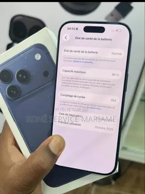 Nouveau Apple iPhone 17 Pro Max 512 GB Bleu