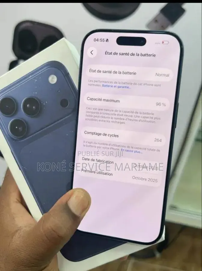 Nouveau Apple iPhone 17 Pro Max 512 GB Bleu