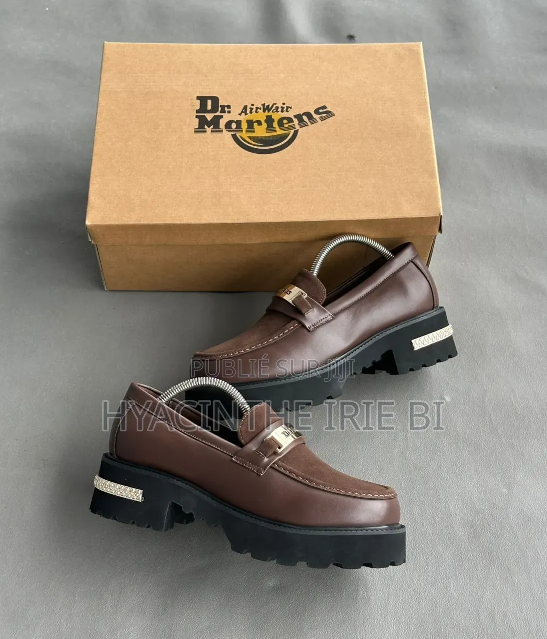  Dr Martens Moccassin Grosse Semelle Authentique Original Quali
