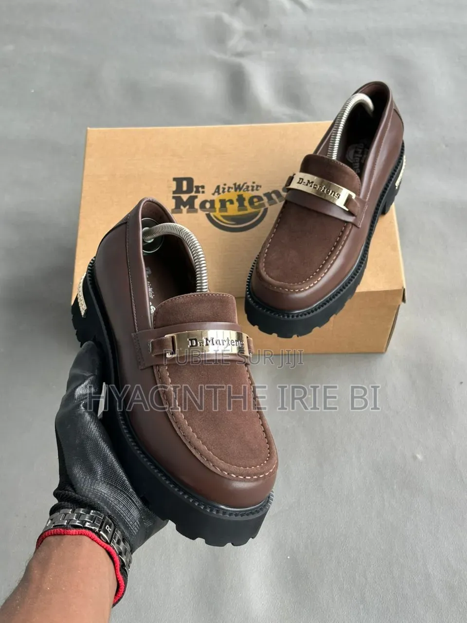  Dr Martens Moccassin Grosse Semelle Authentique Original Quali