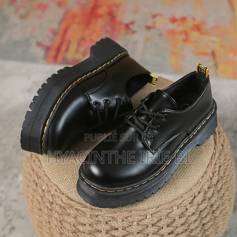  Dr Martens Moccassin Grosse Semelle Authentique Original Quali
