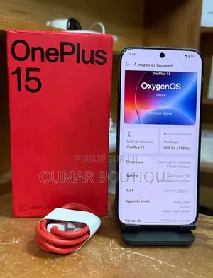 Nouveau OnePlus 15 512 GB Blanc