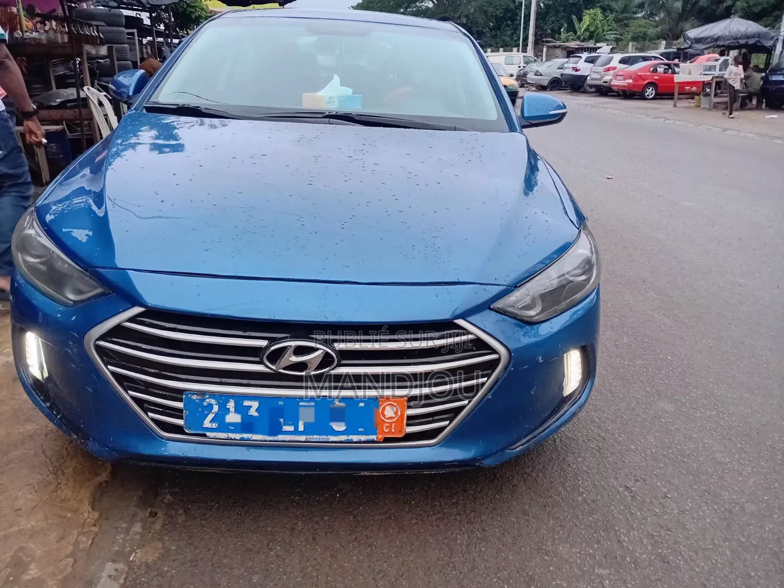Hyundai Elantra 2017 Bleu