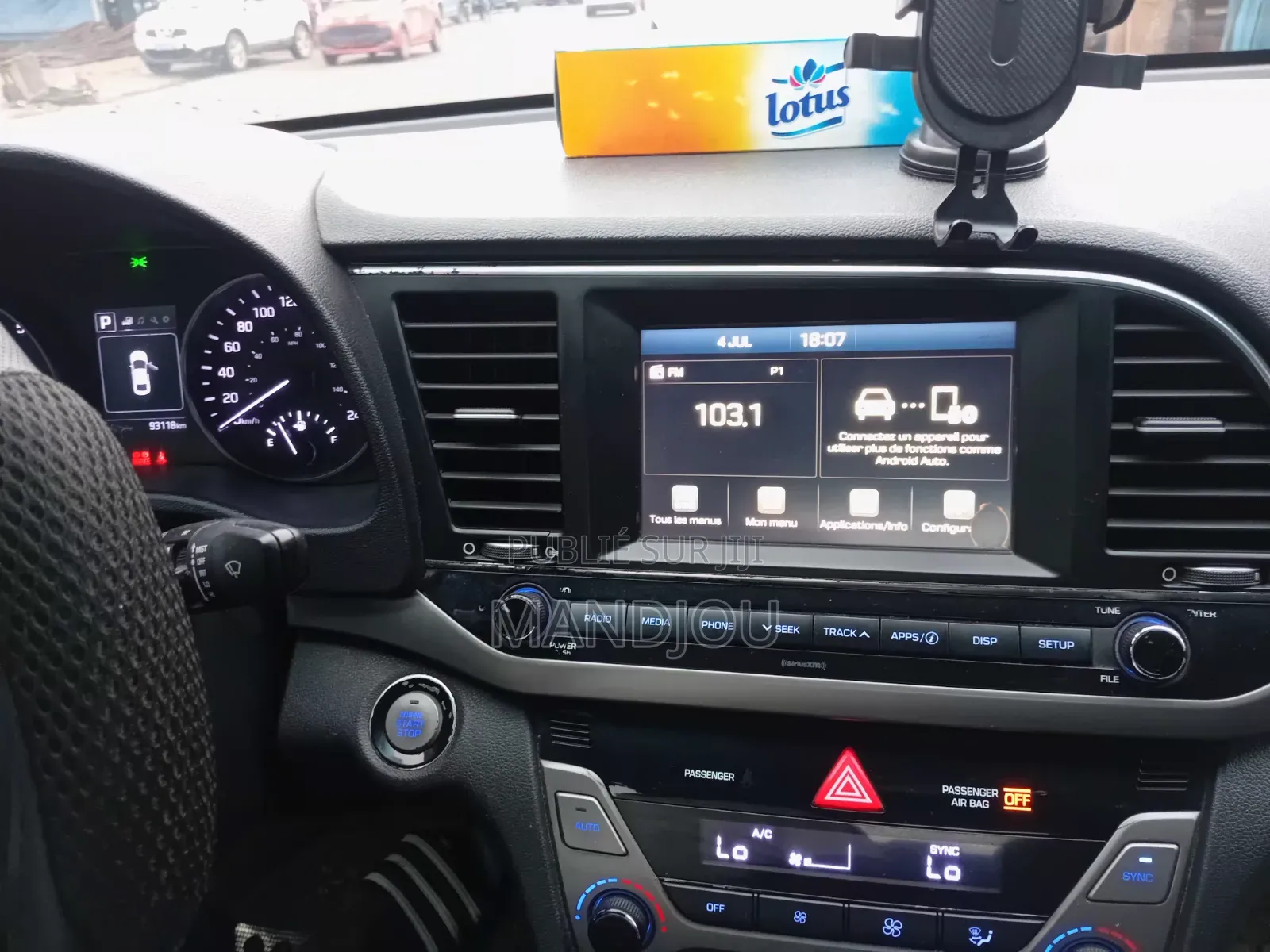 Hyundai Elantra 2017 Bleu