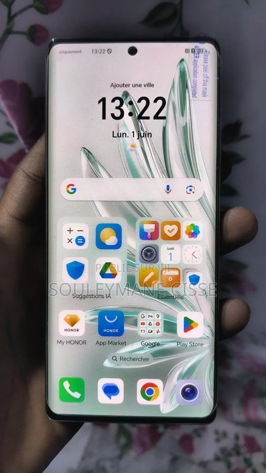 Nouveau Honor 70 256 GB Gris