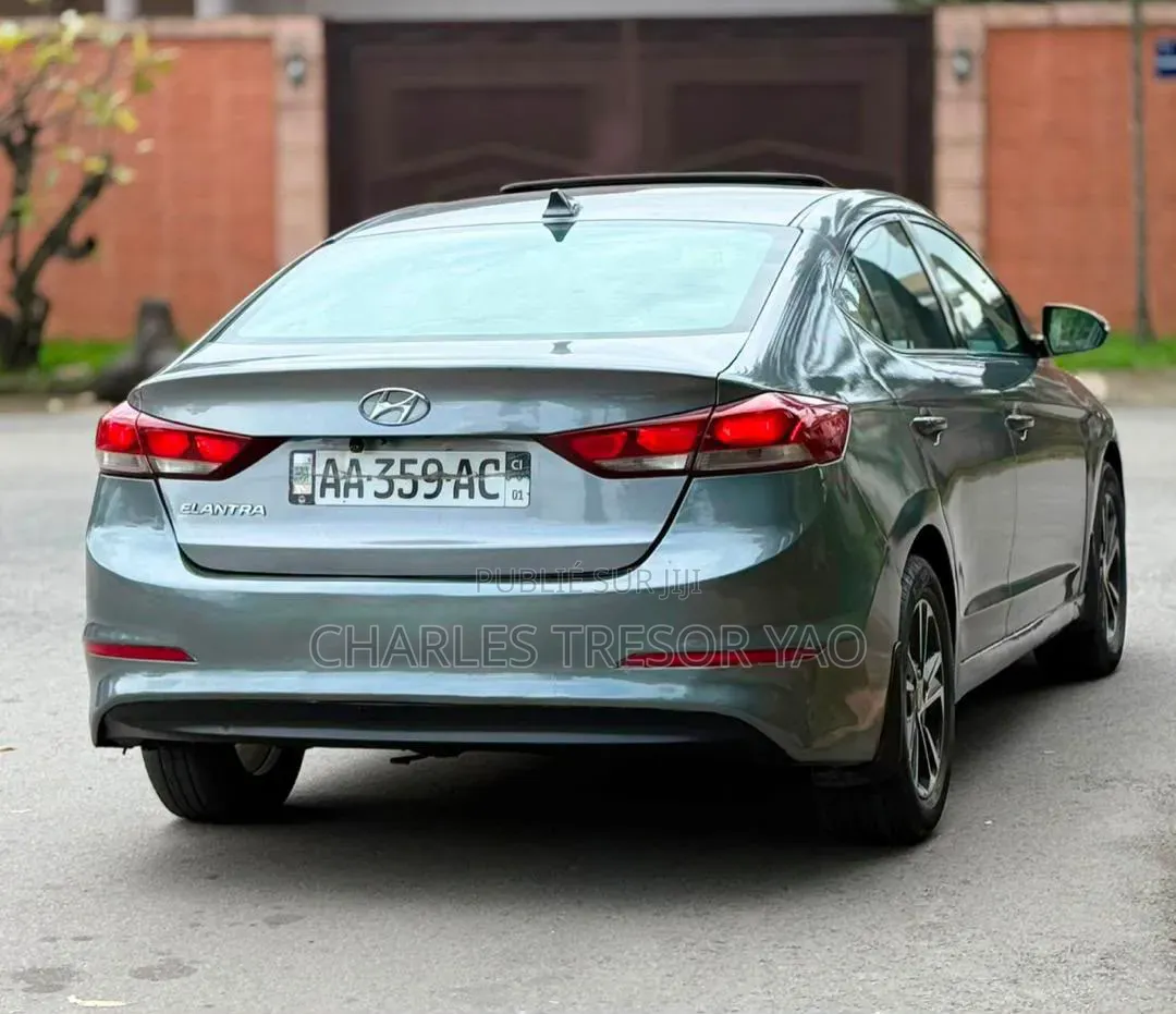 Hyundai Elantra Limited 2018 Gris