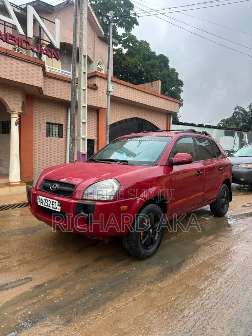 Hyundai Tucson 2008 Rouge