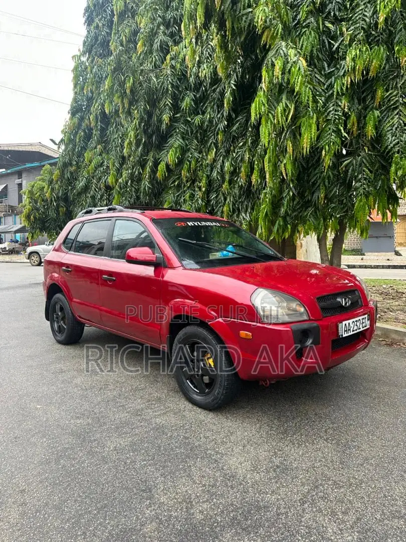 Hyundai Tucson 2008 Rouge