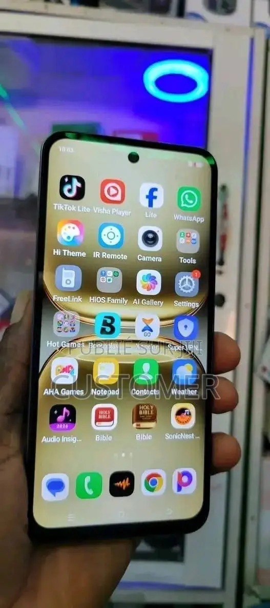 Nouveau Tecno Pop 10 128 GB Blanc