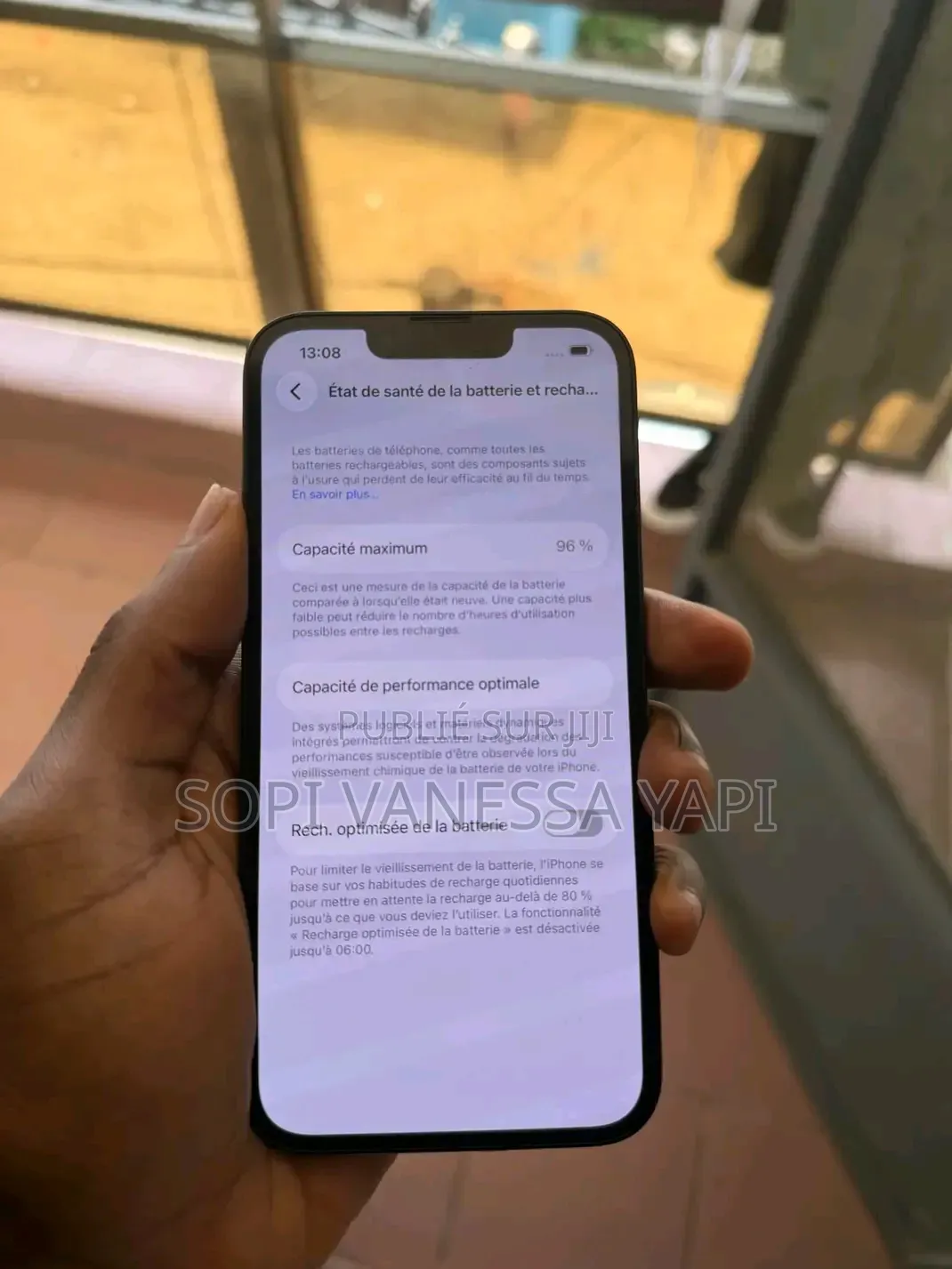 Nouveau Apple iPhone 13 128 GB Noir