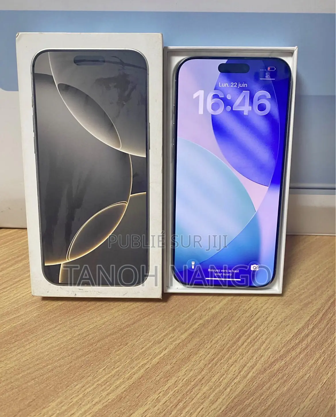 Nouveau Apple iPhone 15 Pro Max 256 GB Gris