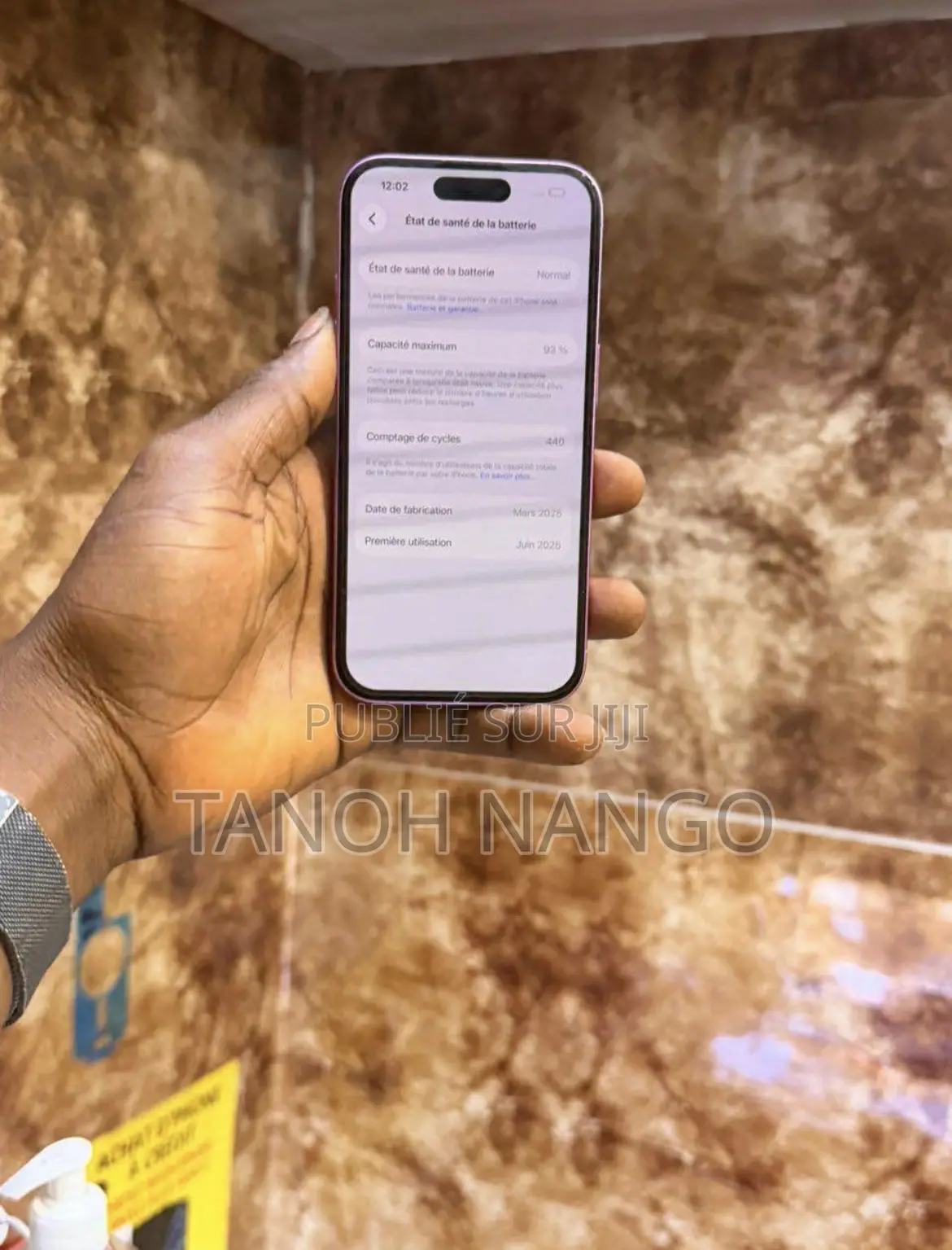 Nouveau Apple iPhone 16 128 GB Rose