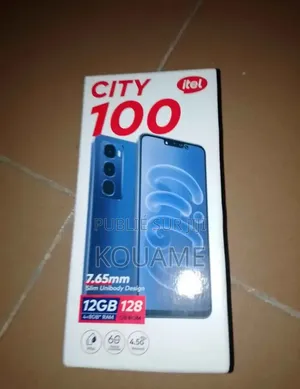 Nouveau Itel City 100 256 GB Noir