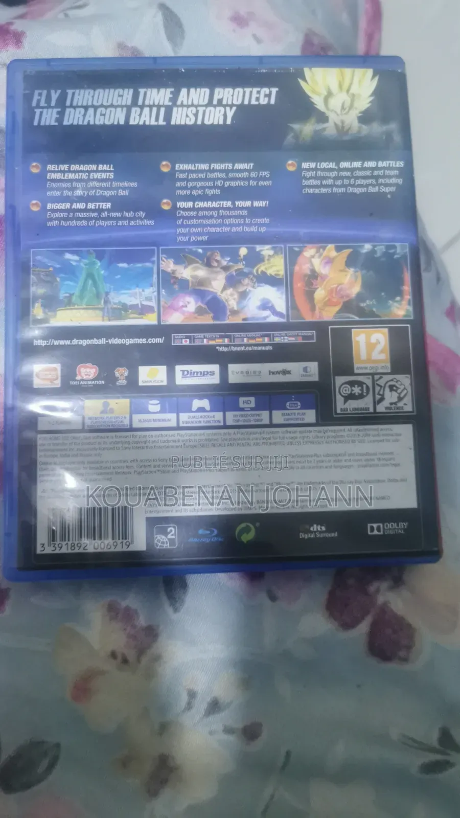 Cd Ps4 Dragon Ball Xenoverse 2 en Bon État