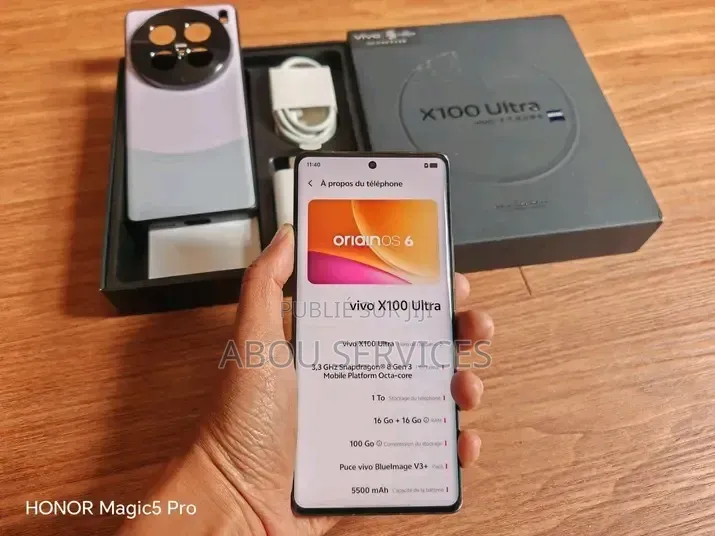 Nouveau Vivo X100 Ultra 512 GB Autre