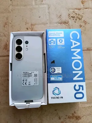 Nouveau Tecno Camon 50 Pro 256 GB Blanc