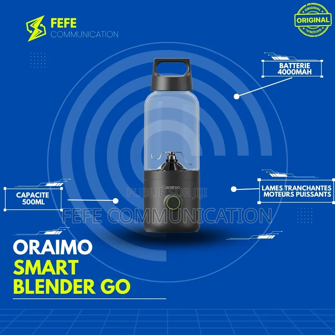 Oraimo Smart Blender Go 500 Ml – Mixeur Portable