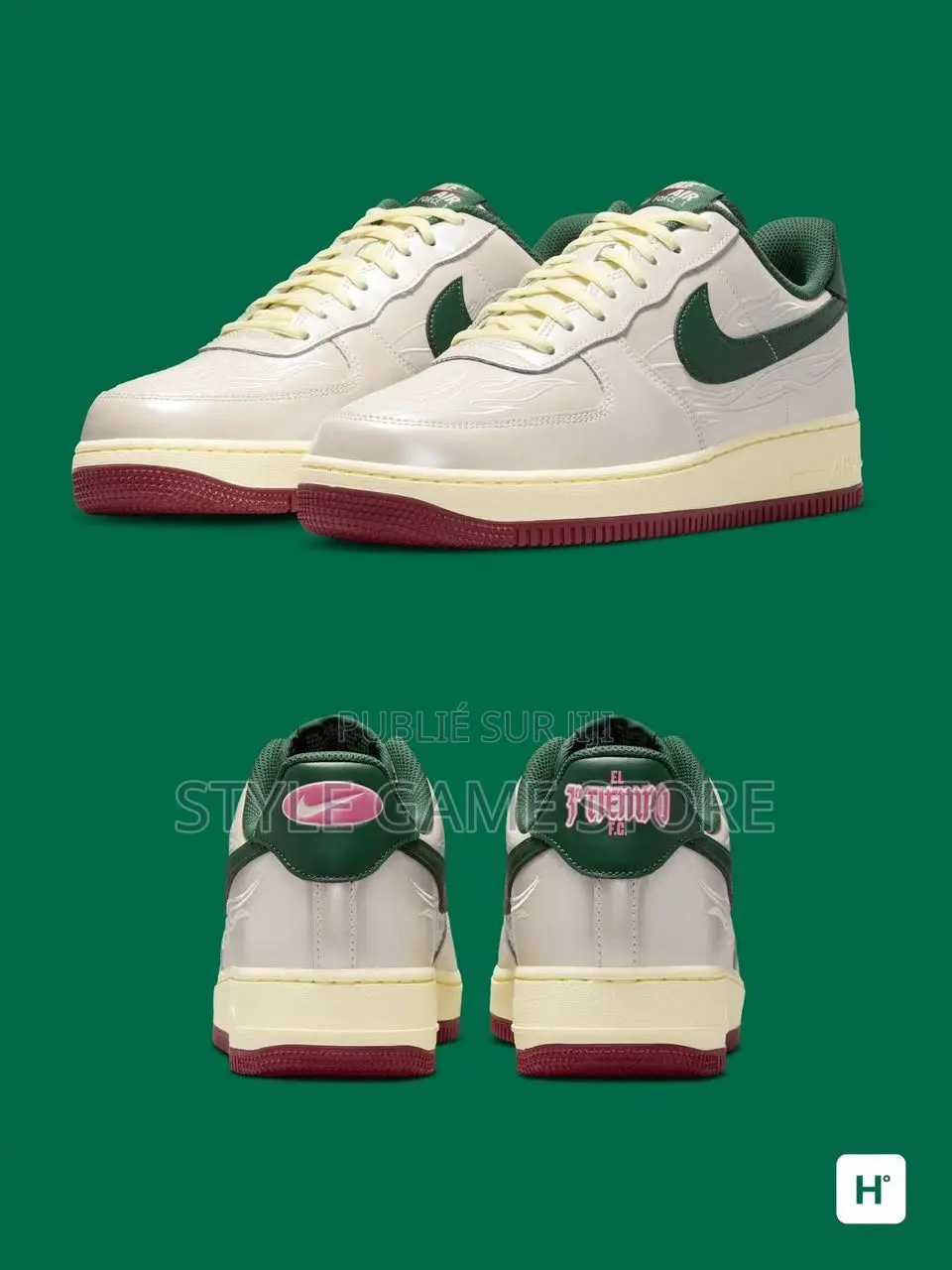 Nike Air Force 1 Low Mexico
Pointure 40 at 45