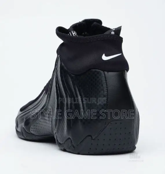 Nike Air Flightposite Black Cat Et White