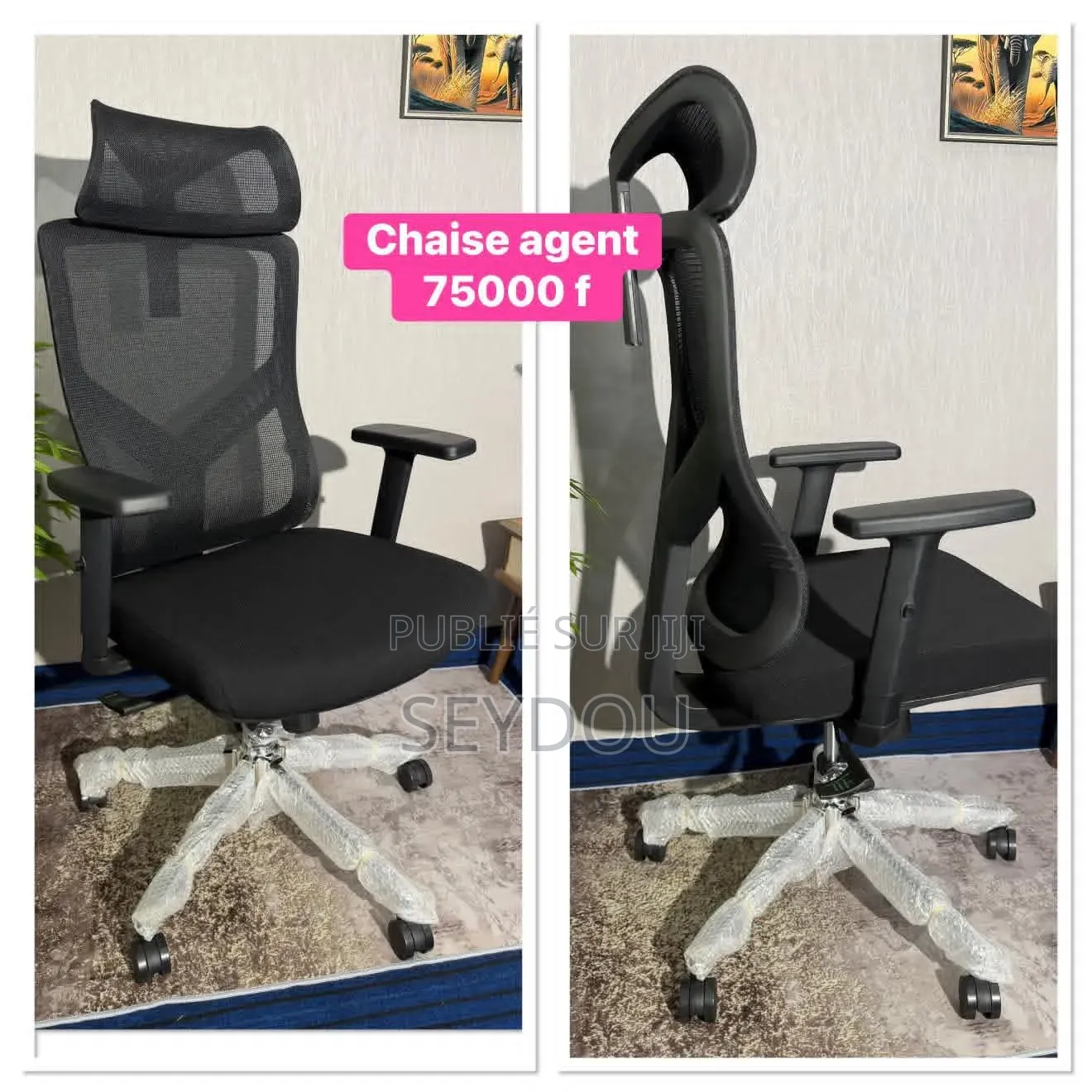 Chaise Argent