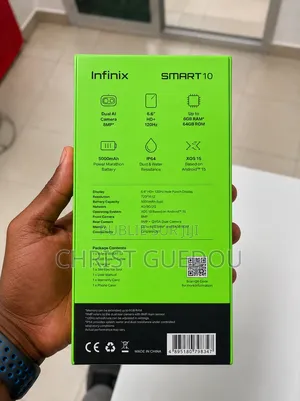 Nouveau Infinix Smart 10 64 GB Autre