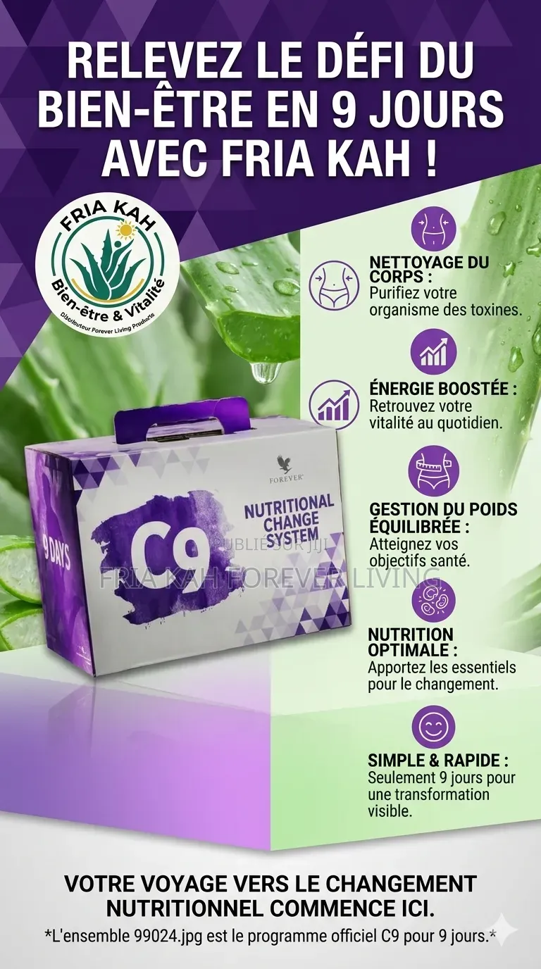 Programme C9 - Routine Vitalité Silhouette (9 Jours)