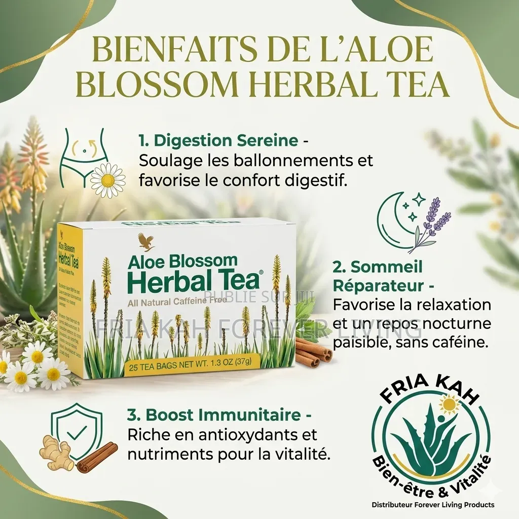 Aloe Blossom Herbal Tea (25 Sachets)