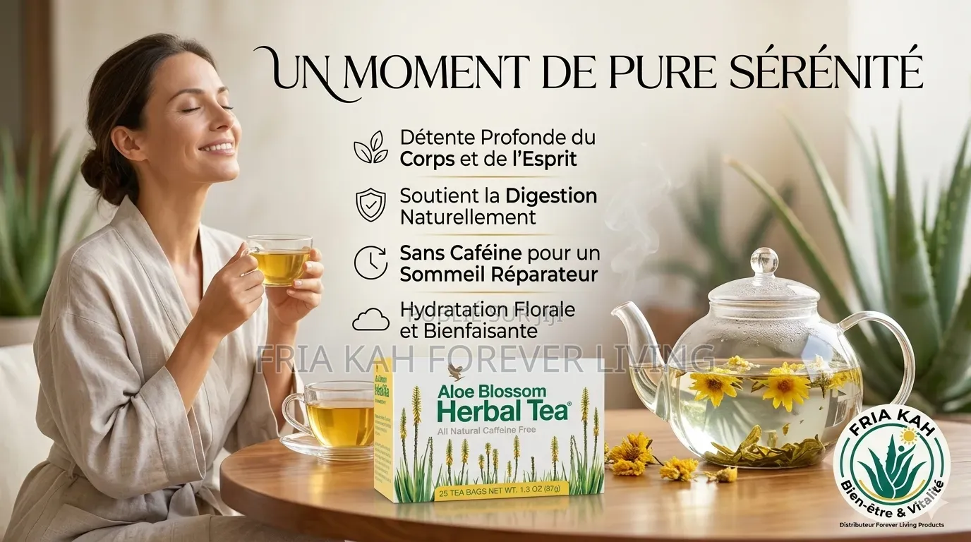 Aloe Blossom Herbal Tea (25 Sachets)
