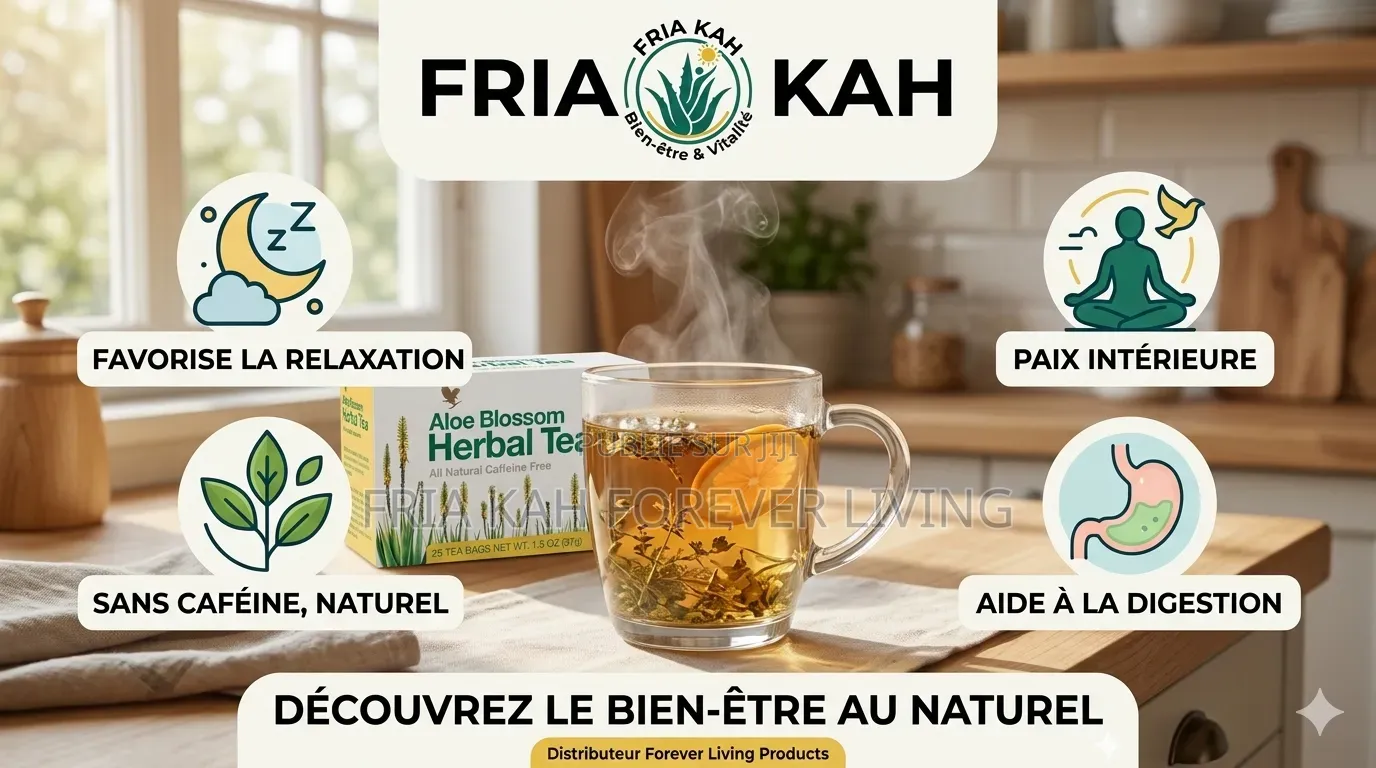 Aloe Blossom Herbal Tea (25 Sachets)