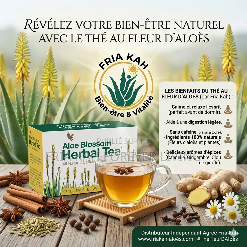 Aloe Blossom Herbal Tea (25 Sachets)