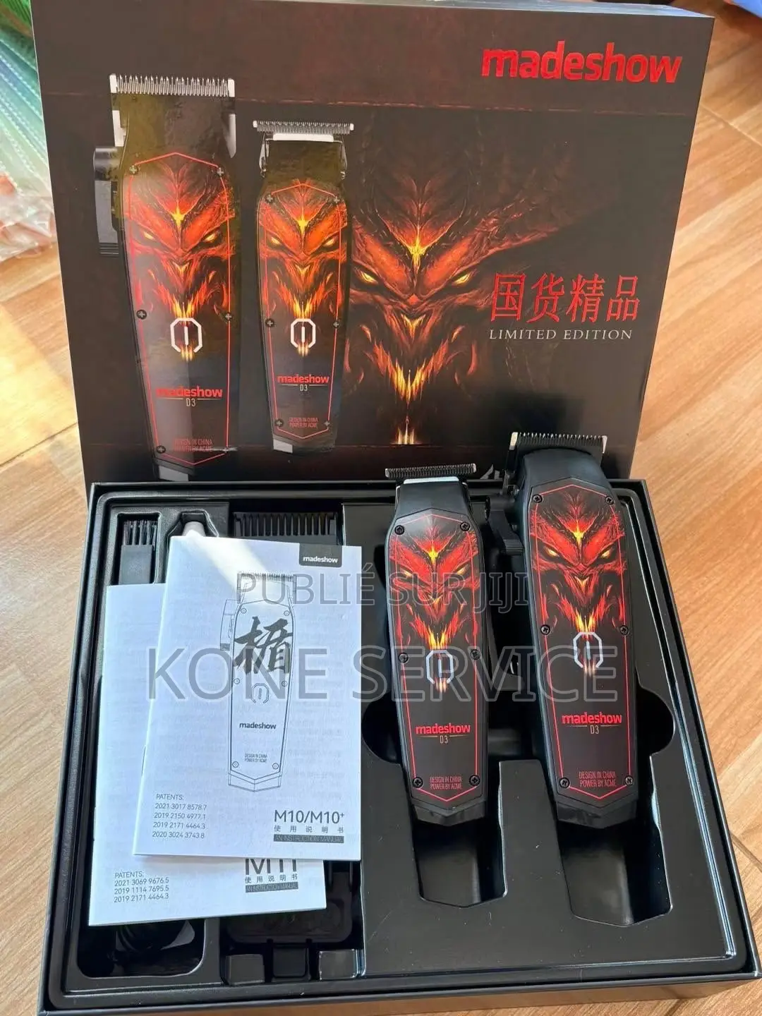 Kit De Tondeuses Professionnelles Kemei Rechargeable 2 en 1