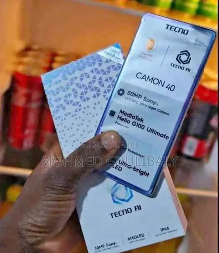 Nouveau Tecno Camon 40 256 GB Autre