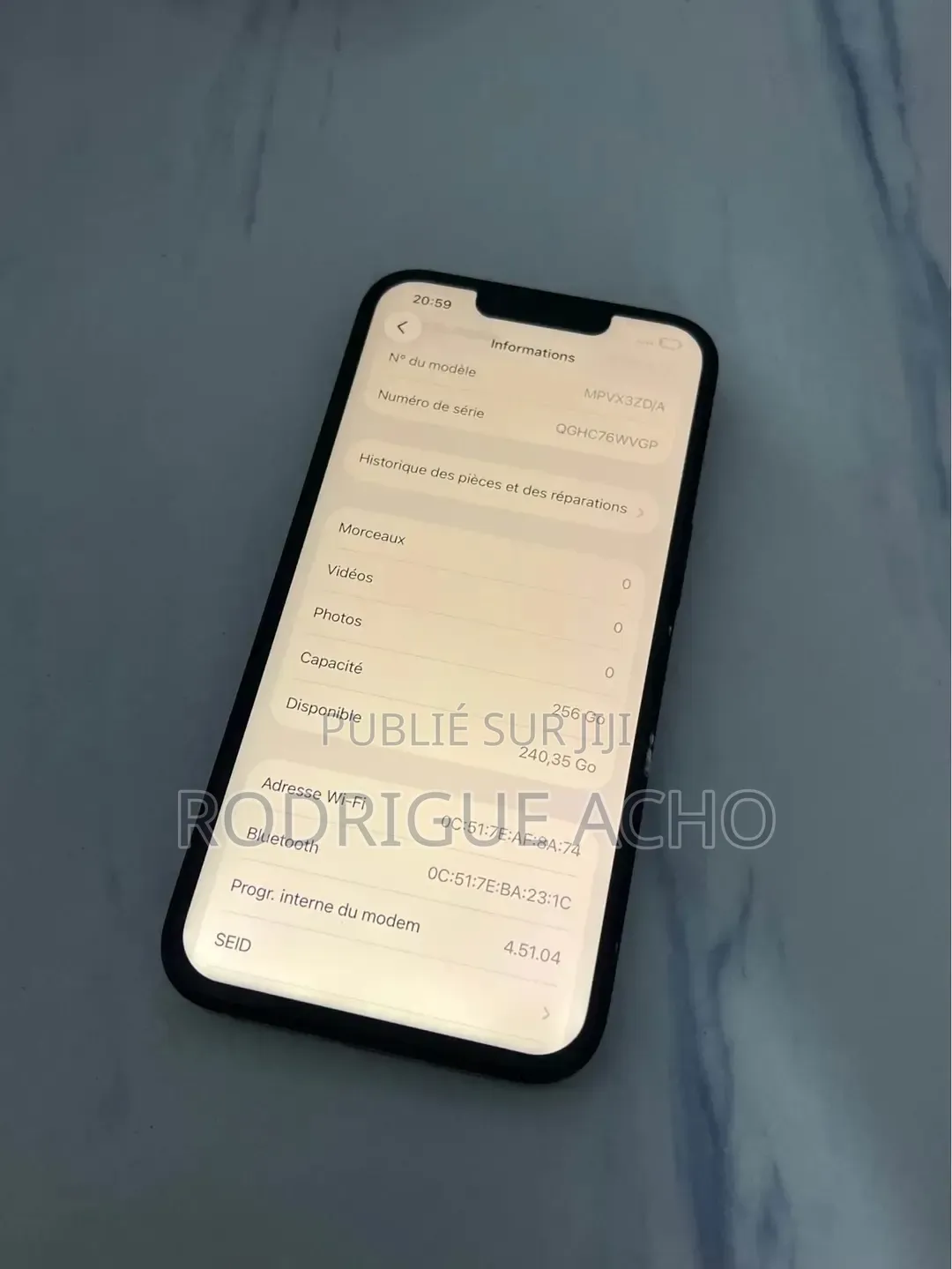Nouveau Apple iPhone 13 256 GB Autre