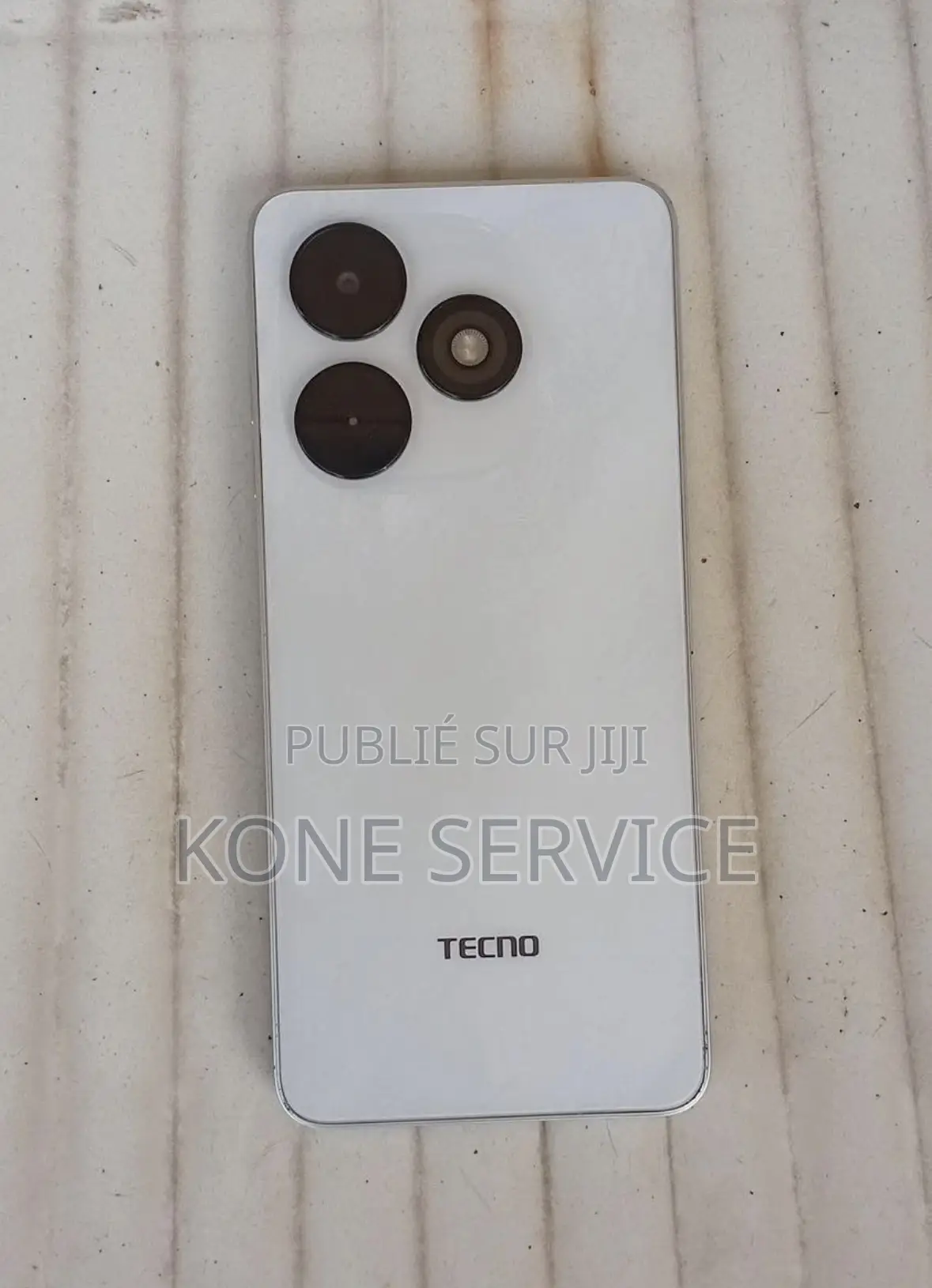 Nouveau Tecno Pop 10C 128 GB Blanc