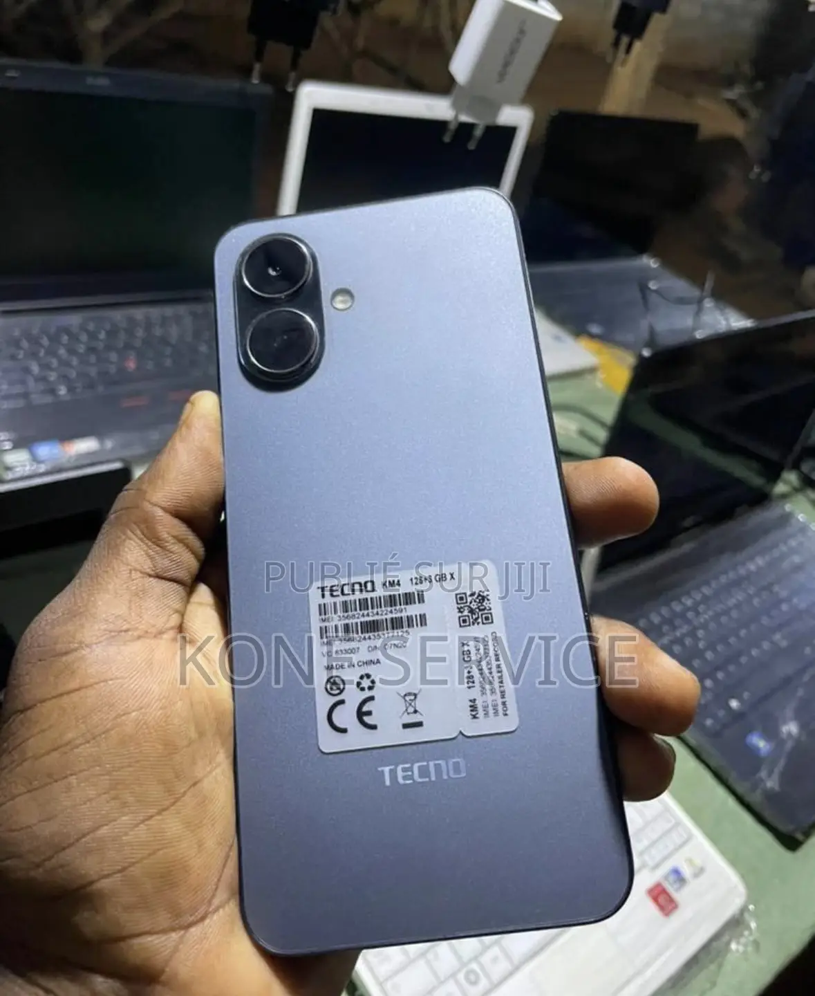 Nouveau Tecno Pop 10 128 GB Gris