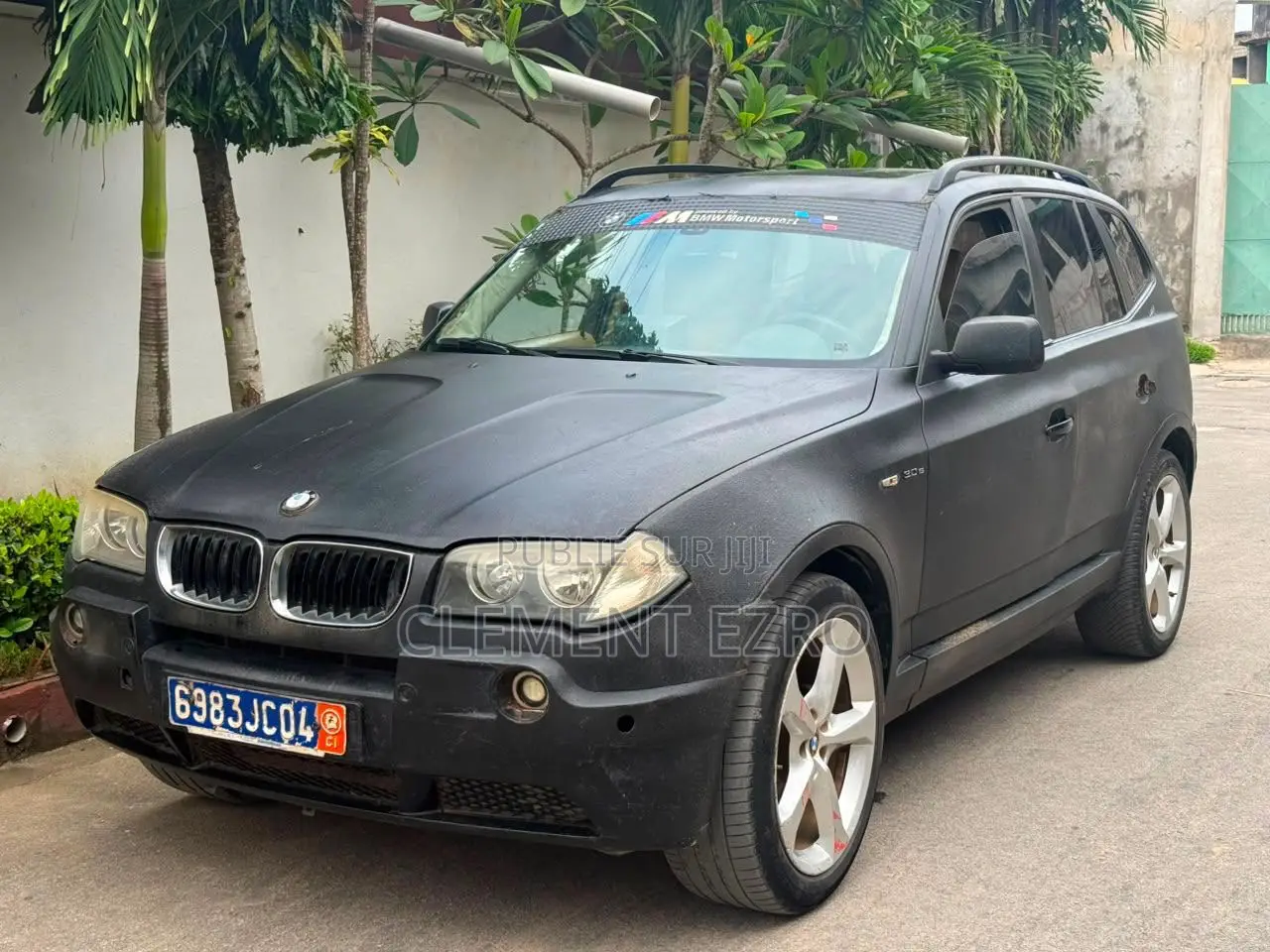 BMW X3 2009 Noir