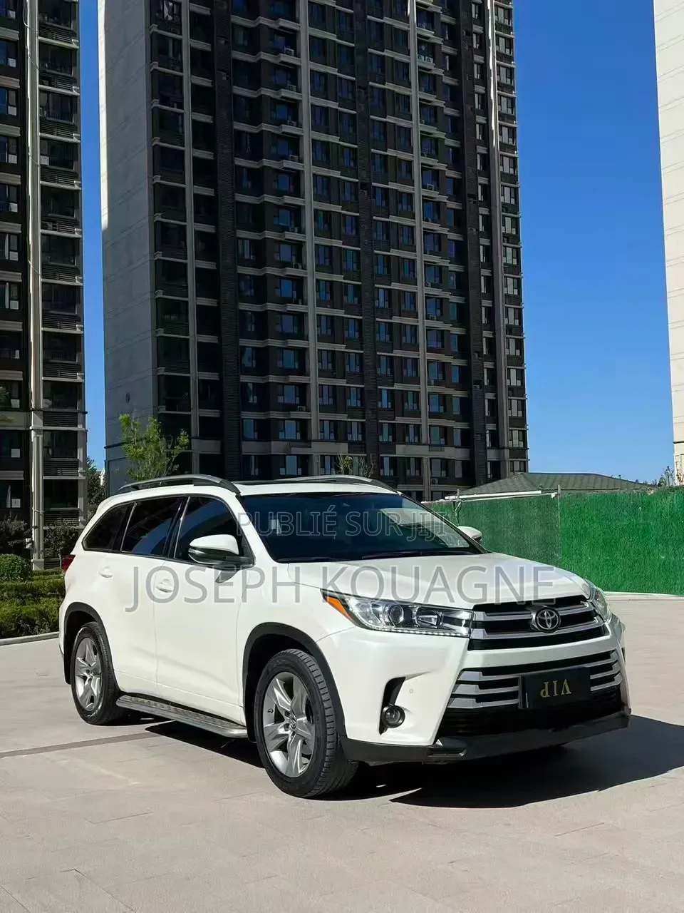 Toyota Highlander 2020 Blanc