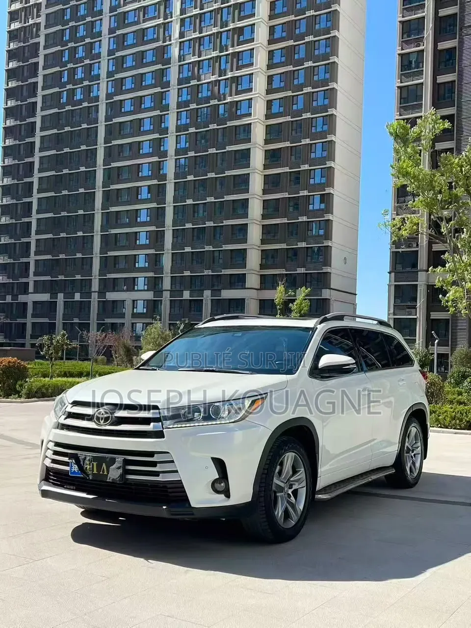 Toyota Highlander 2020 Blanc