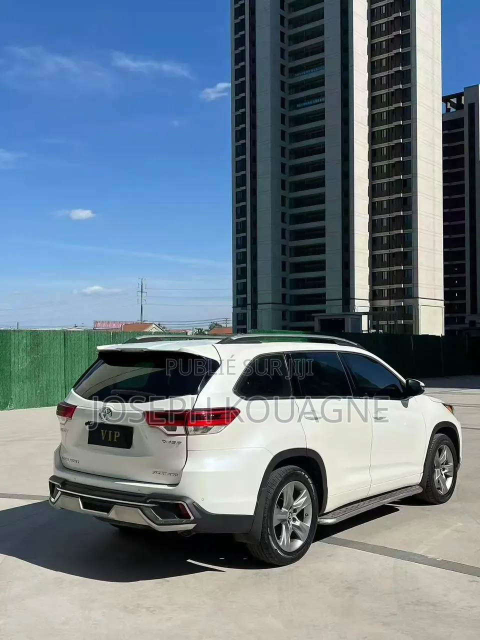 Toyota Highlander 2020 Blanc