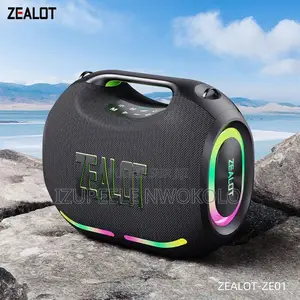 Enceinte Bluetooth Zealot Ze01 – 120w Puissante | Neuve