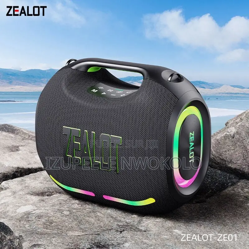Enceinte Bluetooth Zealot Ze01 – 120w Puissante | Neuve