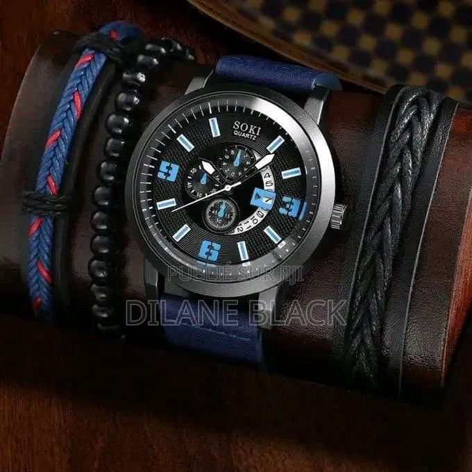 Montre Et Bracelet Avec Coffret